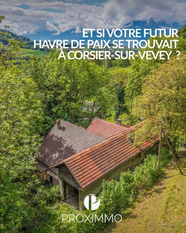 💚 𝐀𝐔𝐓𝐇𝐄𝐍𝐓𝐈𝐐𝐔𝐄 𝐅𝐄𝐑𝐌𝐄 𝐃𝐄 𝐂𝐀𝐑𝐀𝐂𝐓𝐄̀𝐑𝐄 𝐀̀ 𝐂𝐎𝐑𝐒𝐈𝐄𝐑-𝐒𝐔𝐑-𝐕𝐄𝐕𝐄𝐘 🏡🌳

Nichée sur les hauteurs de Corsier-sur-Vevey, dans un environnement préservé et à l’abri des regards, cette ancienne ferme séduit par son authenticité, son calme absolu et ses magnifiques vues dégagées sur les Alpes. 😍🏔️

Édifiée à la fin du XIXe siècle, cette propriété pleine de charme offre de généreux volumes et un potentiel exceptionnel pour donner vie à un projet unique. 🔑✨

Un cadre de vie privilégié, entouré de prairies et de forêt, à seulement quelques minutes des commodités et des accès autoroutiers. 🌄😉

🤗 Prenons le temps de découvrir ensemble cette propriété de caractère au potentiel remarquable. Tout simplement.

Pour plus d’informations, Thomas se tient à votre disposition :

Thomas Jaquet
thomas@proximmo.ch

PROXIMMO Agence Immobilière
Tour Bel-Air, Place Bel-Air 1
1003 Lausanne

#immobilier #corsiersurvevey #proximmo #icionvend