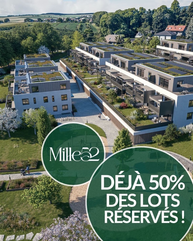 😍💥 MILLE52 : DÉJÀ 50% DES LOTS RÉSERVÉS 🚀💚

Le succès est au rendez-vous au Mont-sur-Lausanne : la moitié des lots a déjà trouvé preneur en un seulement quelques semaines. 🔑

Cet engouement confirme l’attractivité de cette nouvelle promotion emblématique, un projet pensé avec exigence, alliant qualité architecturale, choix de matériaux durables et attention particulière portée au confort de vie. Son emplacement privilégié, entre nature et proximité immédiate de Lausanne, répond parfaitement aux attentes actuelles des acquéreurs en quête d’équilibre. 🏡

Chaque appartement a été conçu pour offrir des espaces lumineux, fonctionnels et agréables à vivre, dans un environnement résidentiel favorable et verdoyant. ☘️

✨ Bonne nouvelle : il reste encore de très beaux appartements disponibles, avec des typologies variées pour répondre à différents projets de vie. 🤩

🎯 Et si vous aussi vous faisiez partie de cette belle aventure ?

 N’hésitez pas à nous contacter pour recevoir la documentation ou organiser une présentation du projet. 😊

Plus d’information ici : 

https://proximmo.ch/fr/promotion/acheter/mille52-13292280

🤗 Prenons le temps de nous rencontrer. Tout simplement.

📍 Tour Bel-Air, Place Bel-Air 1 à 1003 Lausanne
☎️ 021 351 08 08
📪 info@proximmo.ch
👉🏼 www.proximmo.ch

#immobilier #promotion #nouveauprojet #icionvend #proximmo
