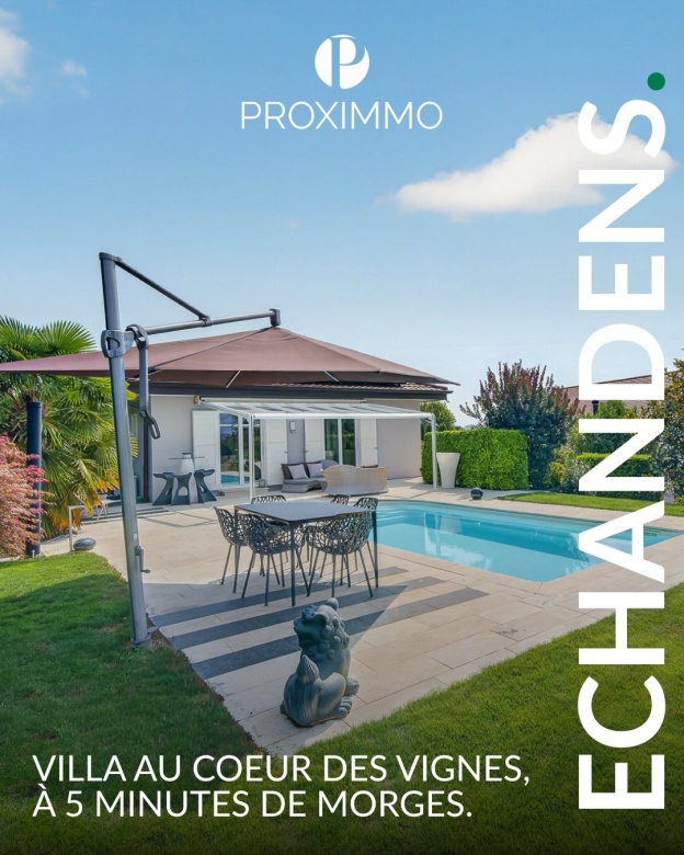 🤩 𝐔𝐍𝐄 𝐕𝐈𝐋𝐋𝐀 𝐀𝐔 𝐂Œ𝐔𝐑 𝐃𝐄𝐒 𝐕𝐈𝐆𝐍𝐄𝐒, À 𝟓 𝐌𝐈𝐍𝐔𝐓𝐄𝐒 𝐃𝐄 𝐌𝐎𝐑𝐆𝐄𝐒 💚🔑

Imaginez-vous commencer la journée avec les vignes pour décor, savourer votre café sur la terrasse, puis profiter d’une fin de journée au bord de la piscine, dans un jardin à l’abri des regards… 🍃😍

Bienvenue à Echandens, dans cette élégante villa individuelle de 5.5 pièces et 4 chambres, implantée sur une parcelle de 905 m² et offrant un cadre de vie aussi paisible que privilégié. 😉✨

Régulièrement modernisée, elle conjugue généreux volumes, confort et intimité, le tout à seulement 5 minutes de Morges. 🍀

🤗 𝐔𝐧 𝐥𝐢𝐞𝐮 𝐨ù 𝐥’𝐨𝐧 𝐧𝐞 𝐯𝐢𝐞𝐧𝐭 𝐩𝐚𝐬 𝐬𝐢𝐦𝐩𝐥𝐞𝐦𝐞𝐧𝐭 𝐡𝐚𝐛𝐢𝐭𝐞𝐫… 𝐦𝐚𝐢𝐬 𝐩𝐫𝐨𝐟𝐢𝐭𝐞𝐫 𝐝𝐞 𝐥𝐚 𝐯𝐢𝐞. 💚

Pour plus d’informations, Toni se tient à votre disposition :

Toni Scuderi
toni@proximmo.ch
+41 79 205 32 47

PROXIMMO Agence Immobilière
Rue de la Morâche 7
CH - 1260 Nyon

#proximmo #immobilier #echandens #morges