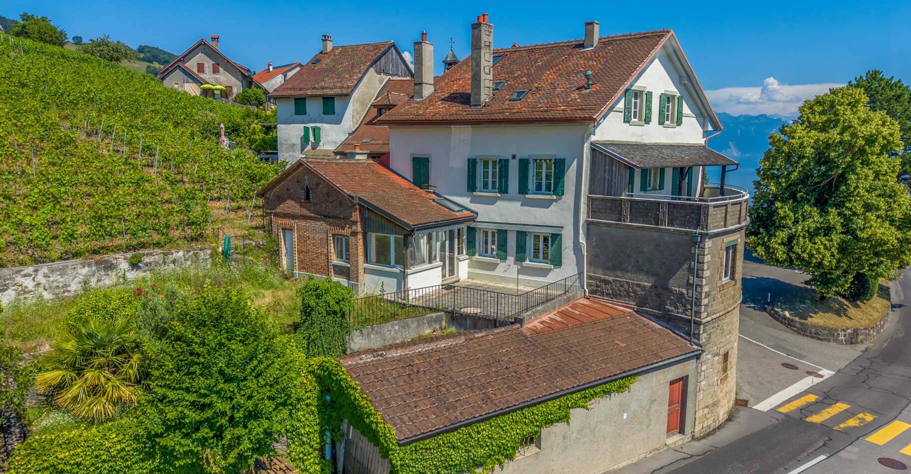 Ensemble historique à réinventer au cœur du Lavaux