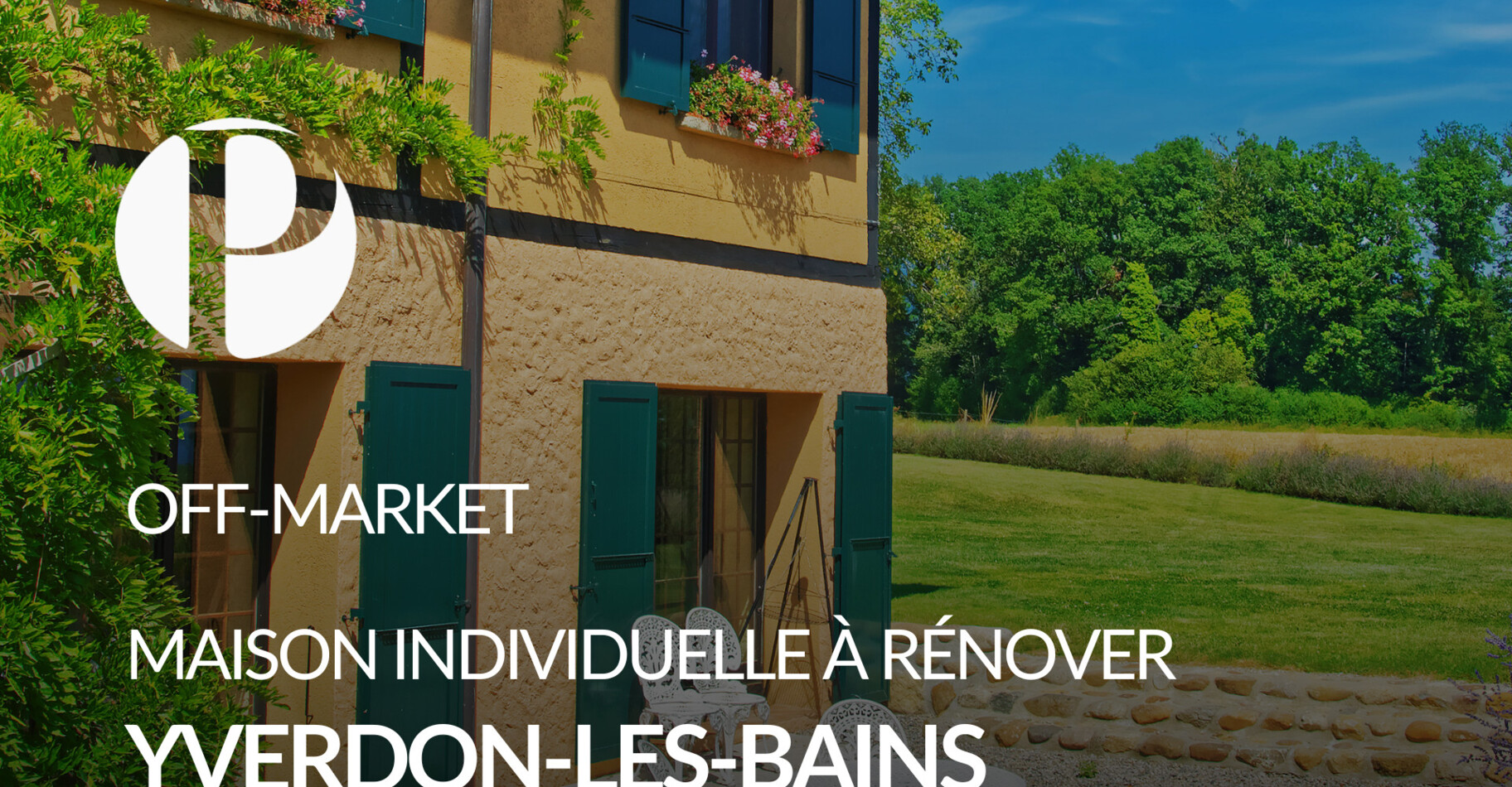 Maison individuelle à rénover à Yverdon-les-Bains