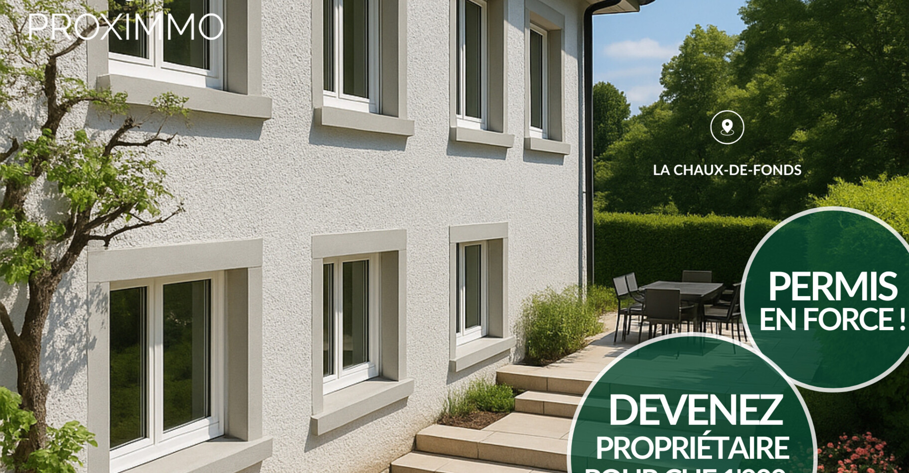 PROMOTION DE 8 APPARTEMENTS NEUFS - QUARTIER BUCOLIQUE PROCHE DE LA VILLE 