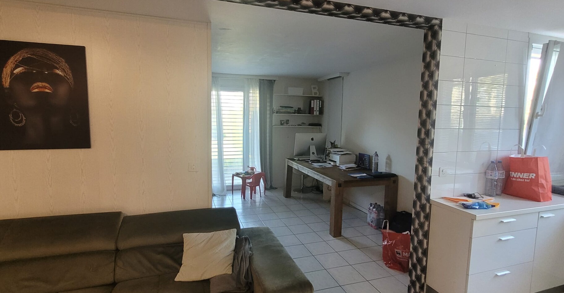YVERDON-LES-BAINS (QUARTIER FONTENAY) - 2.5 PIÈCES LOUÉ AVEC JARDIN ET TERRASSE