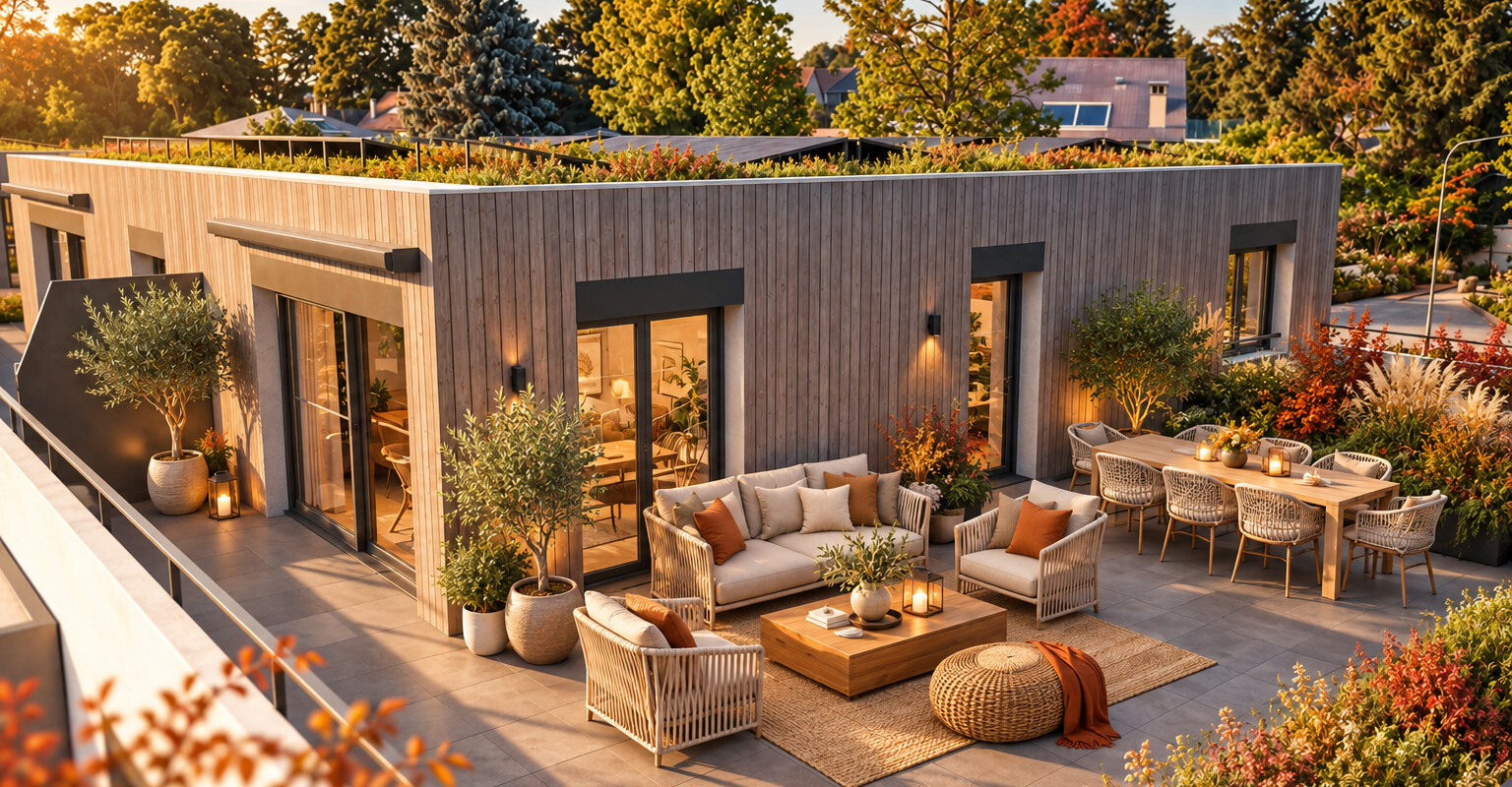 COUP DE COEUR ! ATTIQUE NEUF AVEC GRANDE TERRASSE !