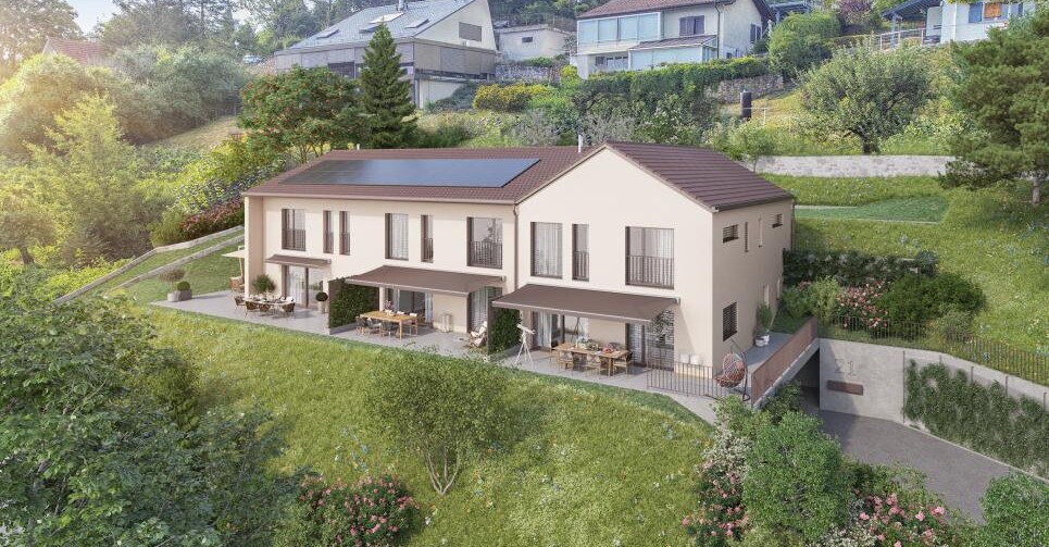 NOUVELLE PROMOTION DE TROIS SPACIEUSES VILLAS AVEC VUE SUR LE LAC.