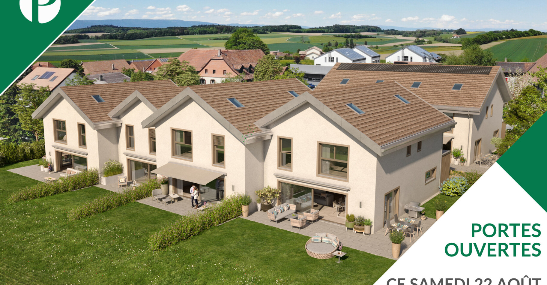 NOUVEAU PROJET DE 6 VILLAS FAMILIALES À THIERRENS AVEC JARDINS !