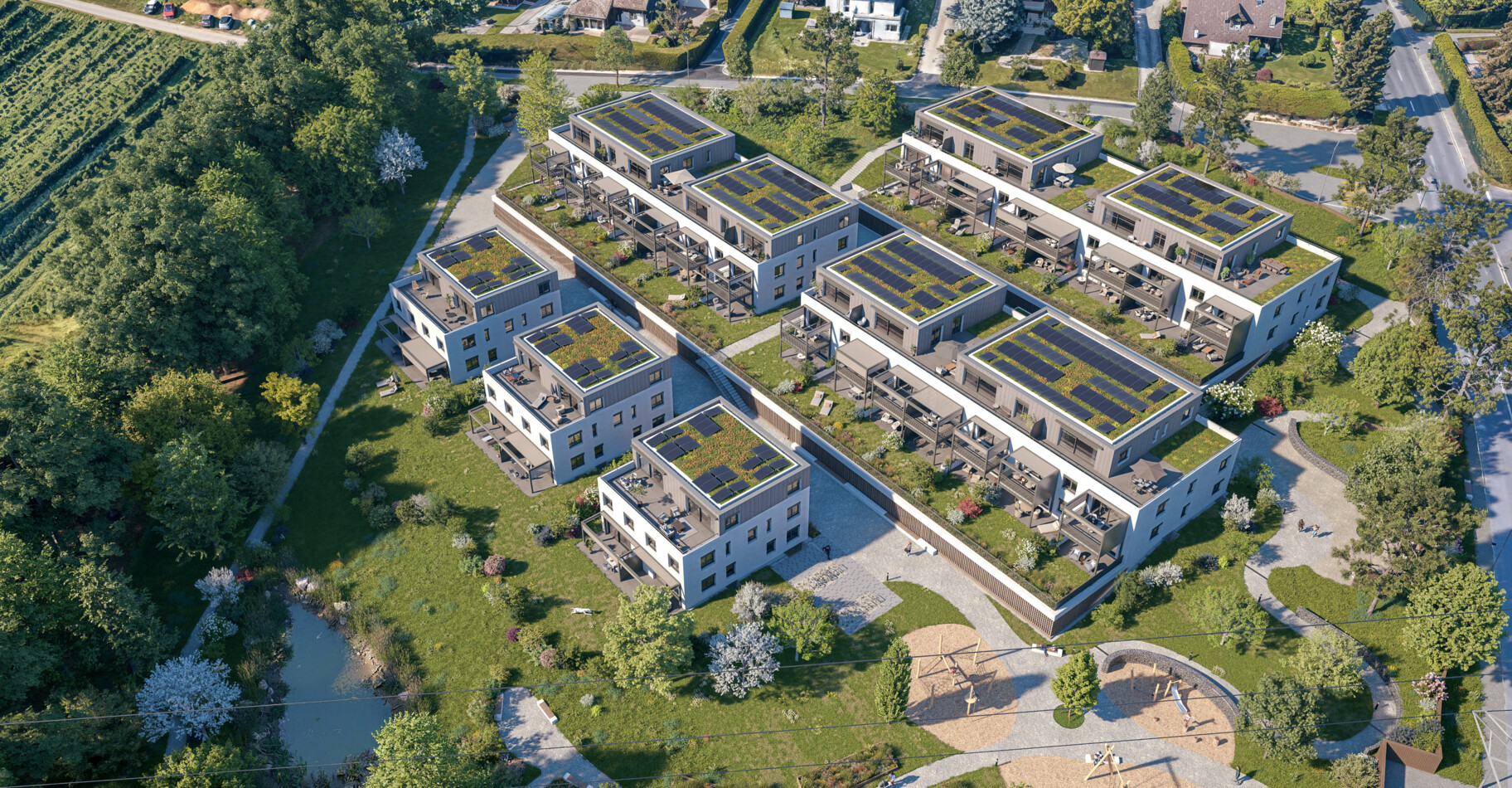 MILLE52, NOUVEAU QUARTIER AUX PORTES DE LAUSANNE ! 