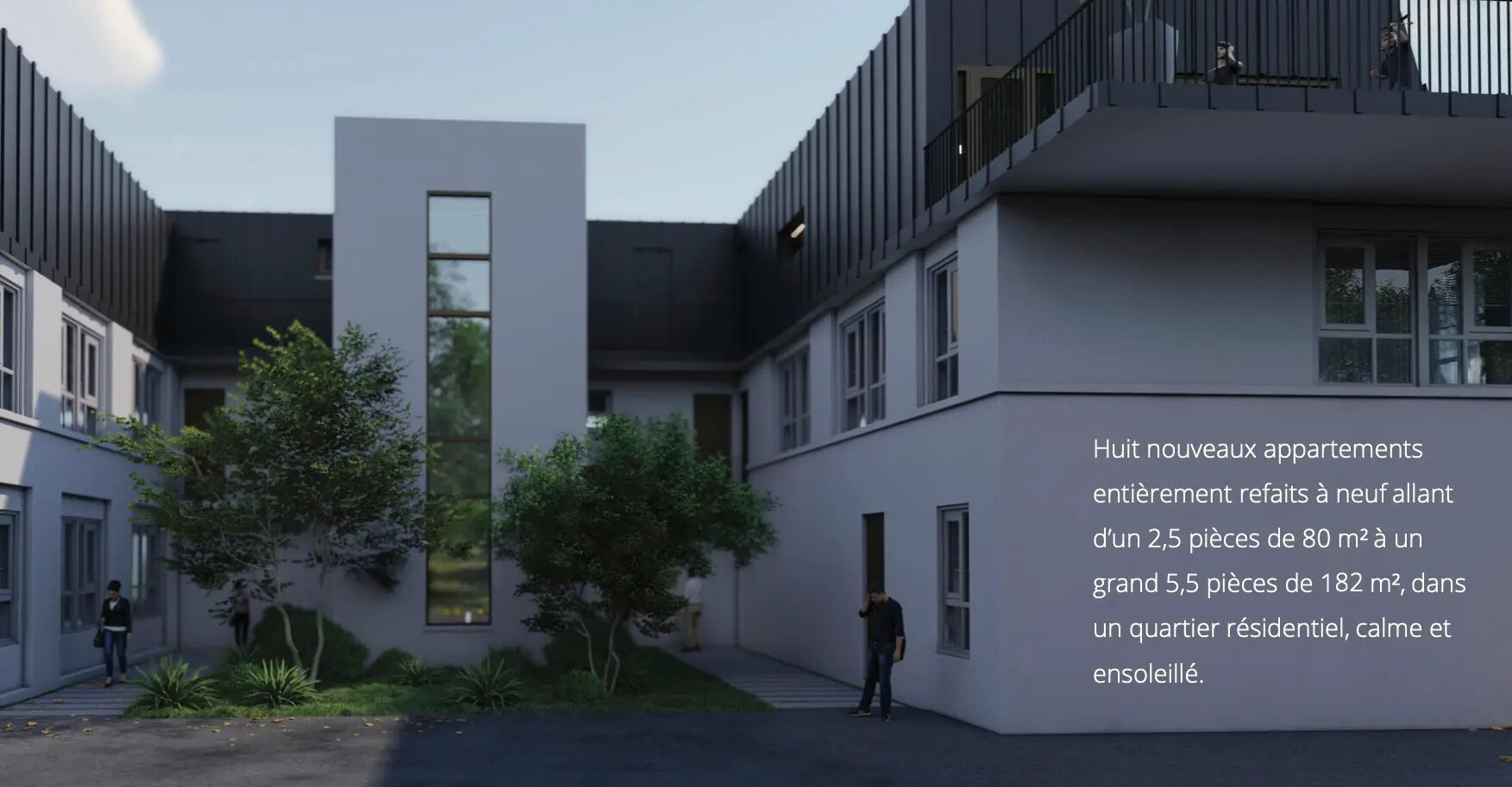 PROMOTION DE 8 APPARTEMENTS NEUFS - QUARTIER BUCOLIQUE PROCHE DE LA VILLE 