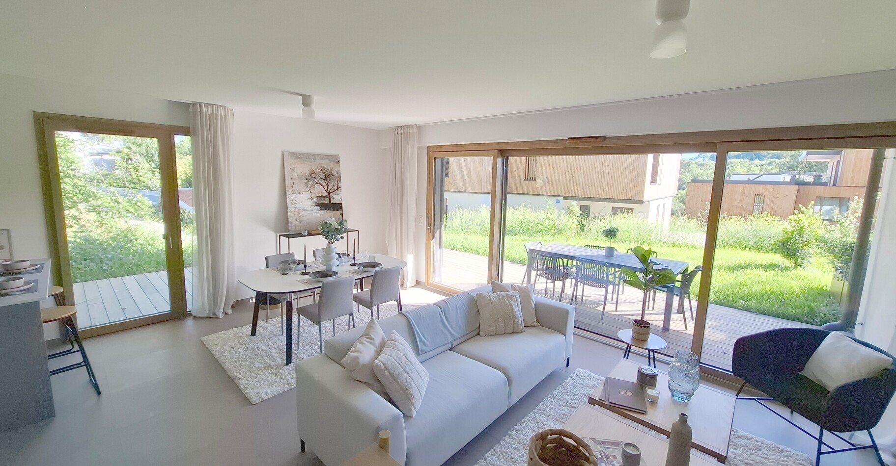 L'impossible rendu possible ! Duplex neufs dans une oasis de verdure à deux pas du M2
