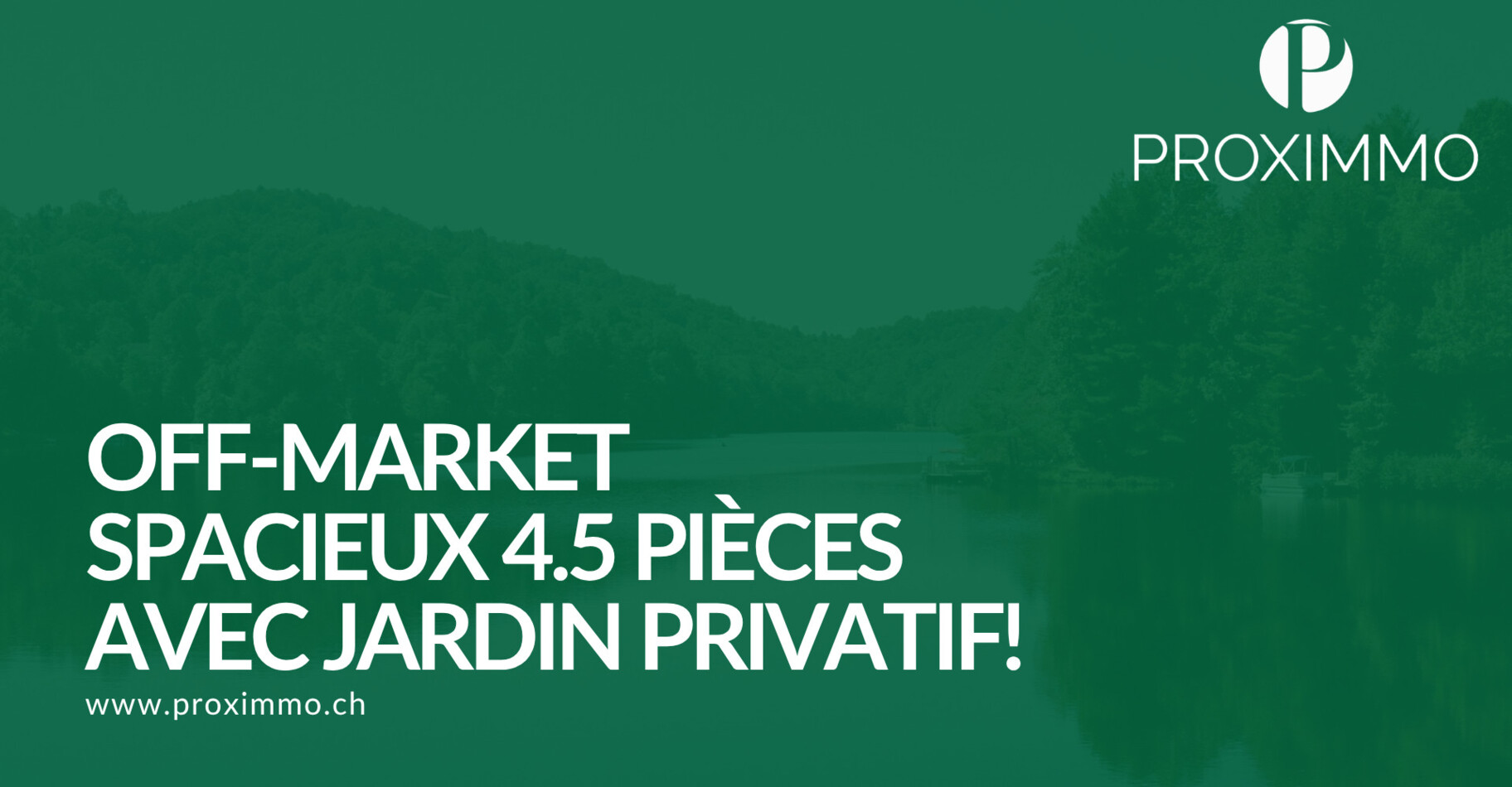 MAGNIFIQUE APPARTEMENT CONTEMPORAIN AVEC GRAND JARDIN !