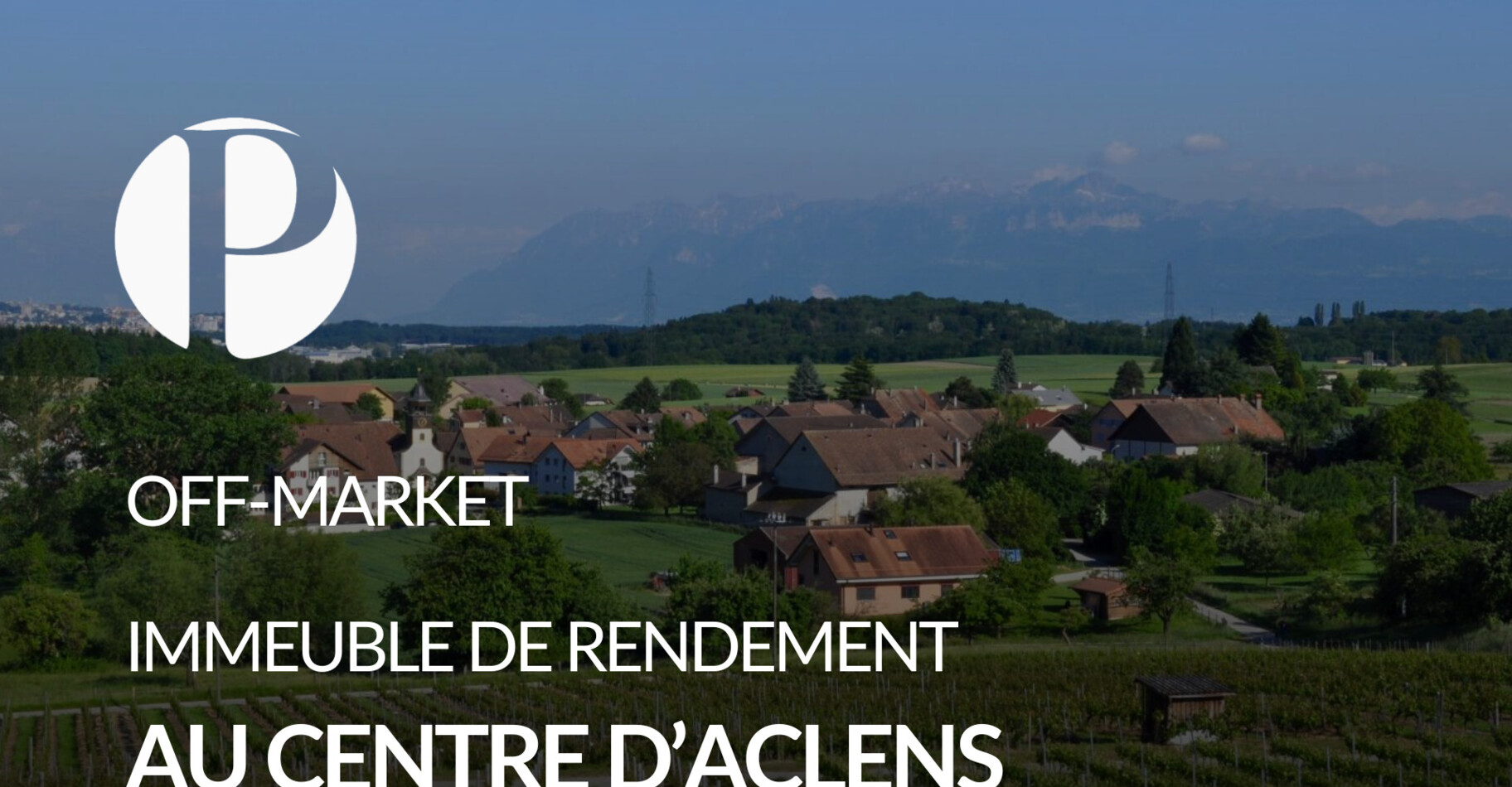 Immeuble de rendement de 3 appartements à vendre à Aclens