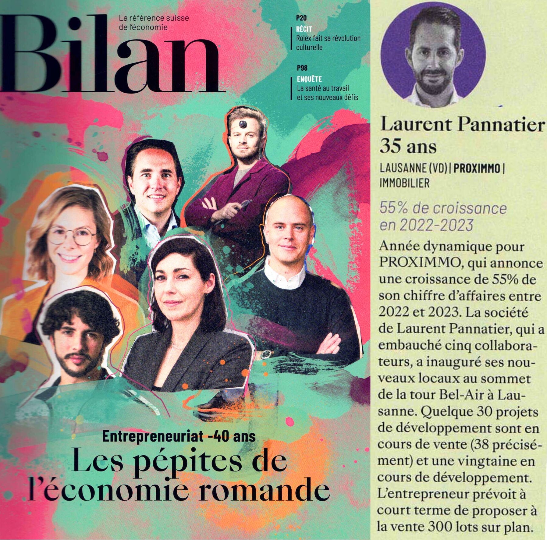 Bilan-Magazine-PROXIMMO-Laurent-Pannatier
