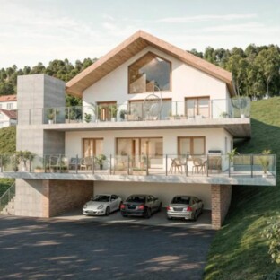 PROJET NEUF - 2 APPARTEMENTS-TERRASSES AVEC VUE PLONGEANTE SUR LE LAC !