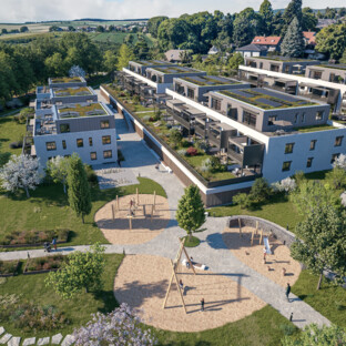 EXCLUSIF ! REZ-DE-JARDIN NEUF DANS UN IMMEUBLE MINERGIE-P 