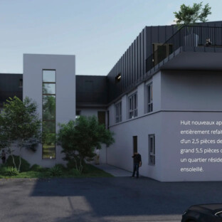 PROMOTION DE 8 APPARTEMENTS NEUFS - QUARTIER BUCOLIQUE PROCHE DE LA VILLE 
