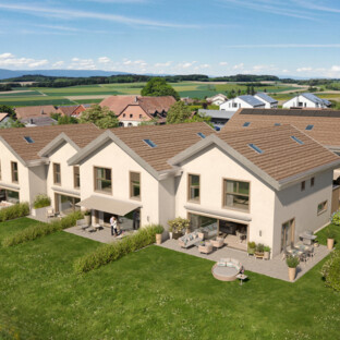 NOUVEAU PROJET DE 6 VILLAS FAMILIALES À THIERRENS AVEC JARDINS !
