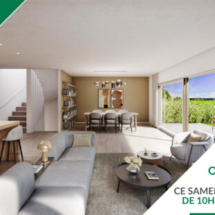 NOUVEAU PROJET DE 6 VILLAS FAMILIALES À THIERRENS AVEC JARDINS !