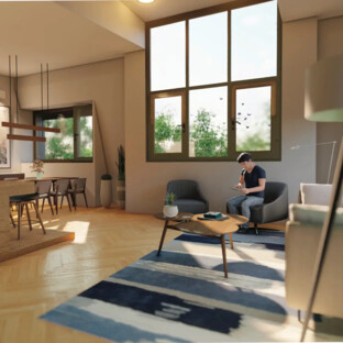PROMOTION DE 8 APPARTEMENTS NEUFS - QUARTIER BUCOLIQUE PROCHE DE LA VILLE 