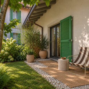 Un triplex familial aux portes de Lausanne, entre nature et confort contemporain.