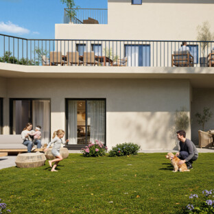 EXCLUSIVITÉ – APPARTEMENT AVEC JARDIN AUX VOLUMES EXCEPTIONNELS
