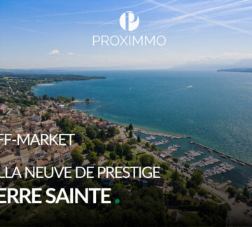 OFF MARKET — VILLA NEUVE DE PRESTIGE EN TERRE SAINTE