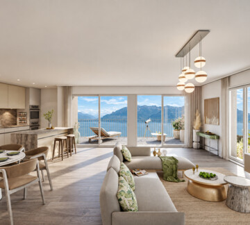 Chexbres – 4,5 pièces neuf avec vue panoramique sur le Léman
