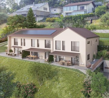 NOUVELLE PROMOTION DE TROIS SPACIEUSES VILLAS AVEC VUE SUR LE LAC.