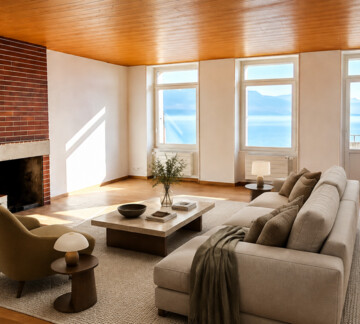 Appartement avec vue sur le lac