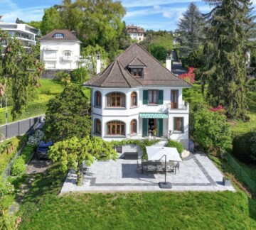 Magnifique maison de maître à 50m du lac à Pully