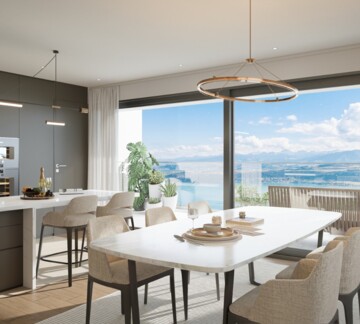 6 MAISONS NEUVES A VILLARS-BURQUIN AVEC VUE PLONGEANTE SUR LE LAC !