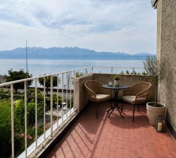 Appartement avec vue sur le lac