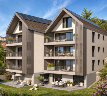 Chexbres – 4,5 pièces neuf avec terrasse et vue sur le Léman