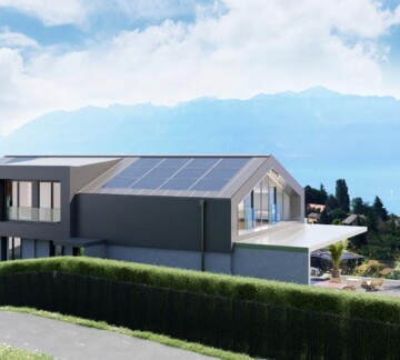 À BELMONT-SUR-LAUSANNE AVEC VUE PANORAMIQUE