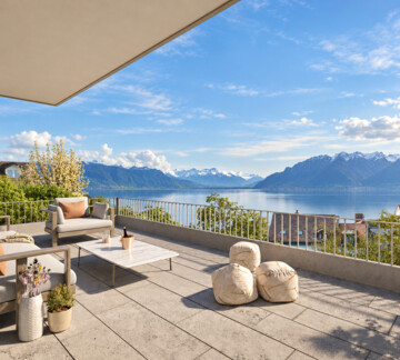 VUE LAC DANS LE LAVAUX