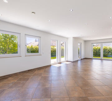 Villa individuelle Minergie 5.5 pièces à Bavois avec jardin, terrasse et garage double