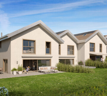 NOUVEAU PROJET DE 6 VILLAS FAMILIALES À THIERRENS AVEC JARDINS !