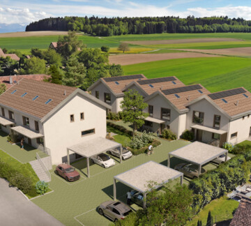 NOUVEAU PROJET DE 6 VILLAS FAMILIALES À THIERRENS AVEC JARDINS !