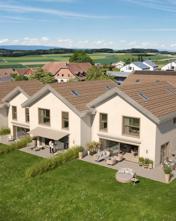 NOUVEAU PROJET DE 6 VILLAS FAMILIALES À THIERRENS AVEC JARDINS !