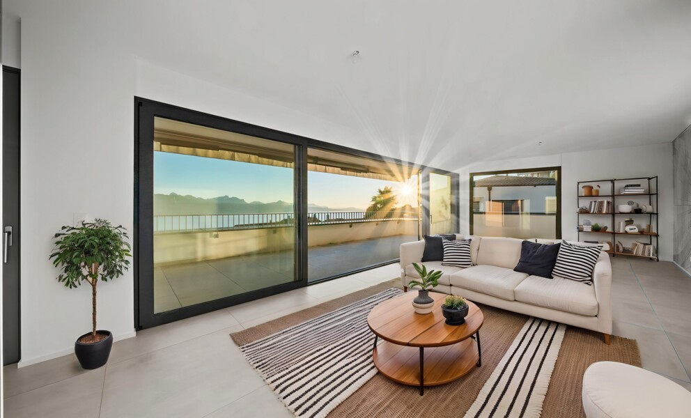 Superbe attique avec vue panoramique