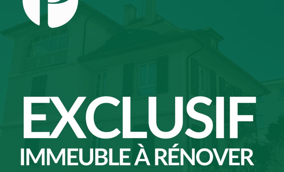 IMMEUBLE SOUS GARE À RÉNOVER