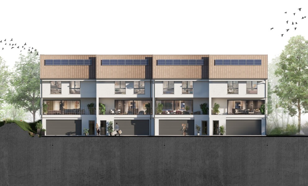 PROJET NEUF - 6 MAISONS A VILLARS-BURQUIN AVEC VUE PLONGEANTE SUR LE LAC !