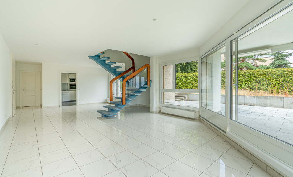 Duplex d’exception avec terrasse et jardin au cœur de Lausanne