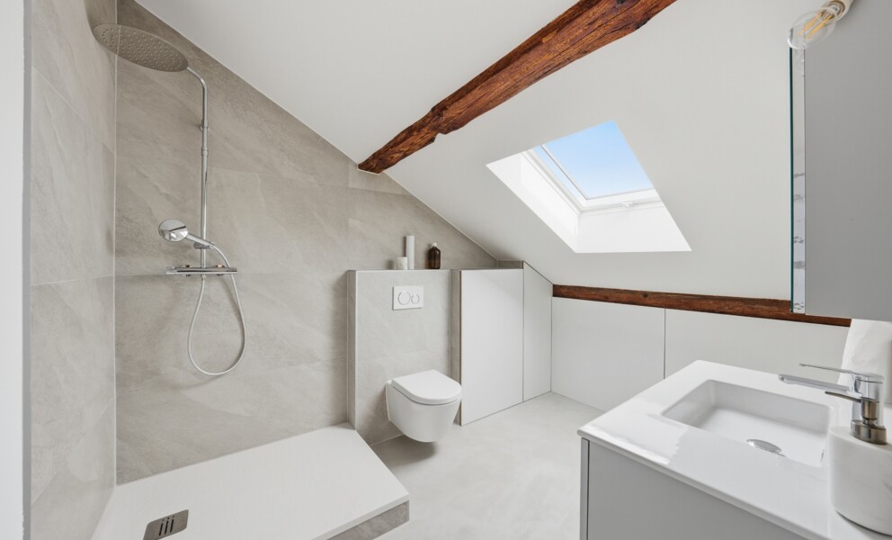 Triplex rénové dans une bâtisse de 1865, à 10 min de Morges