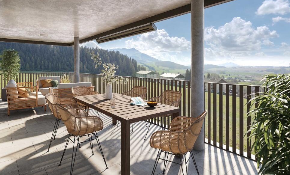 NOUVEAU QUARTIER À 15-20 MIN DE LAUSANNE ET VEVEY