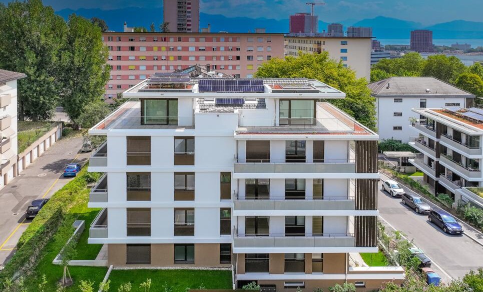 EXCLUSIF - NOUVELLE ECO-RESIDENCE AU COEUR DE PRILLY