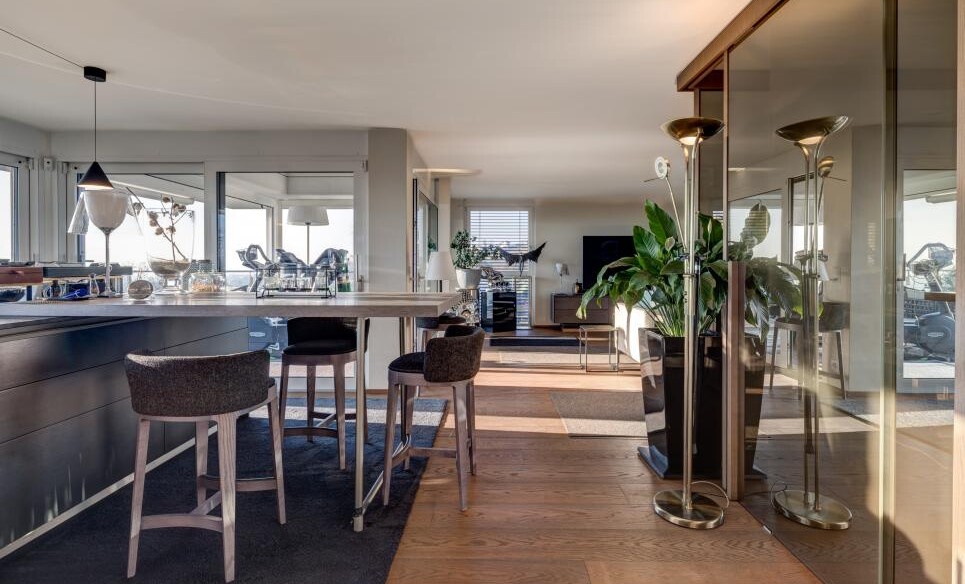 Attique de standing avec vue panoramique