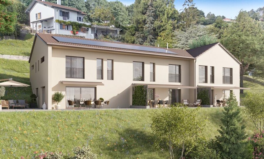 NOUVELLE PROMOTION DE TROIS SPACIEUSES VILLAS AVEC VUE SUR LE LAC.