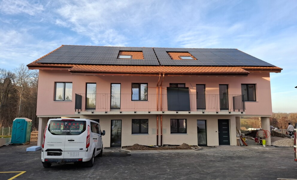 Villa neuve aux portes de Lausanne! Choix des finitions encore possible. Une visite s'impose.