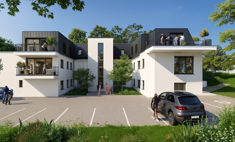 QUARTIER CALME ET VERDOYANT DANS LES HAUTEURS DE LA CHAUX-DE-FONDS 