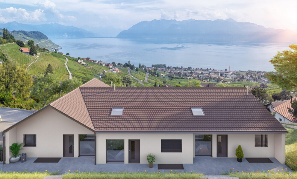 Élégante maison - Vue lac imprenable au cœur du Lavaux